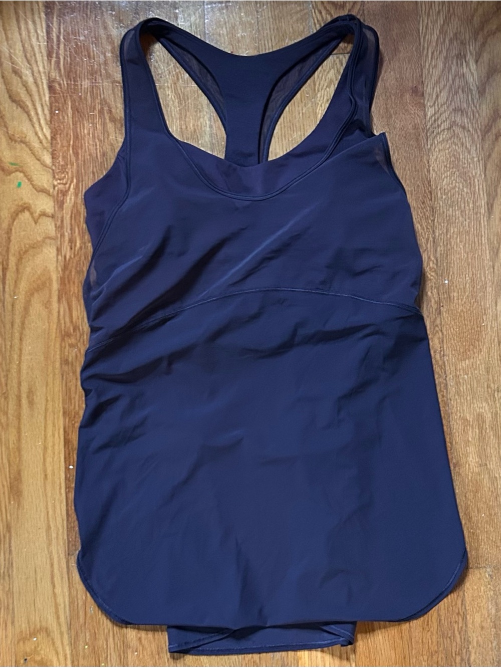 lululemon athletica purple racerback tank